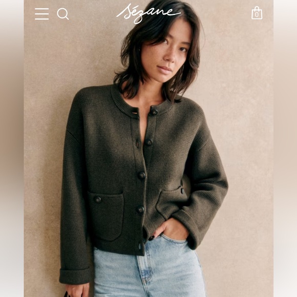 Sezane Sweaters - Sezane Valerio Cardigan